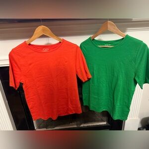 New Bundle of 2 - J. Crew Perfect Fit Tee Shirts